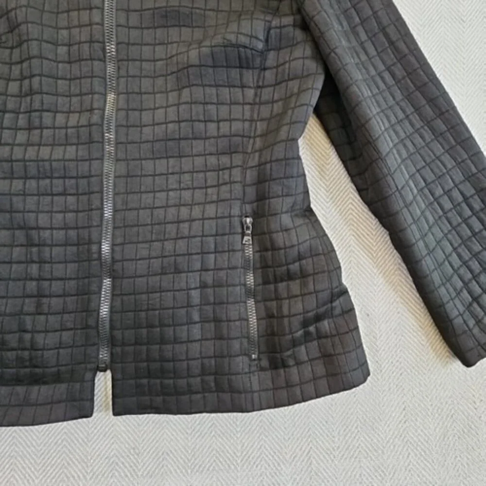 Mondi The Company Full Zip Jacket Women's 42‎ Black Long Sleeve Vintage EUC